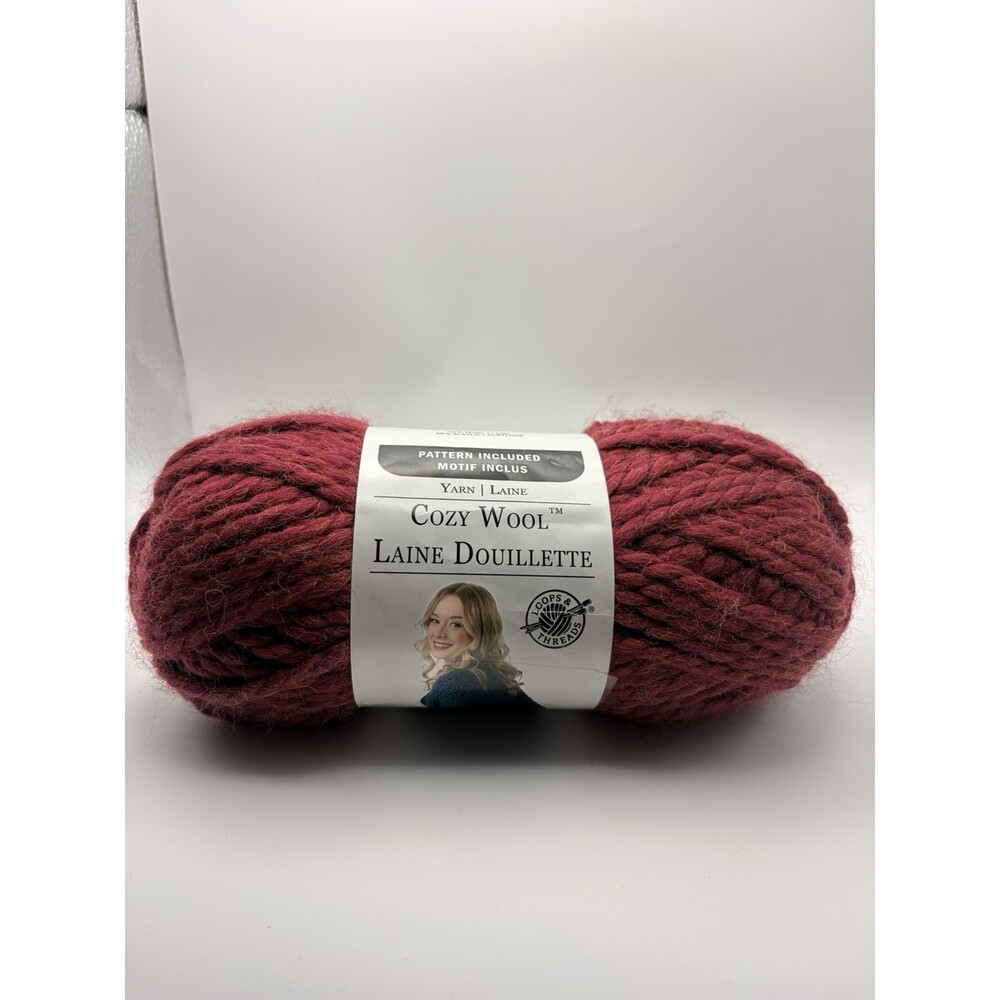 Cozy Wool Laine Douillette 90yds/ 4.5oz Merlot
